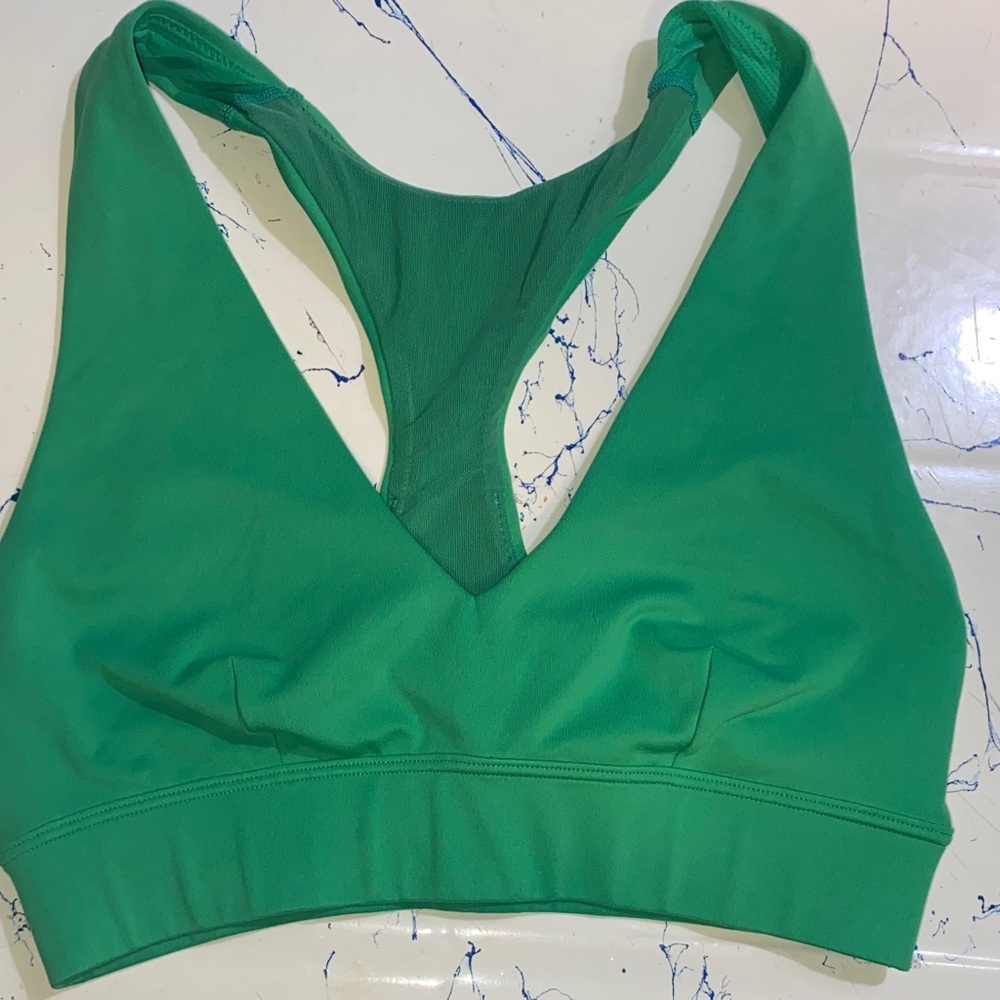 J. Crew Factory Green Sports Bra